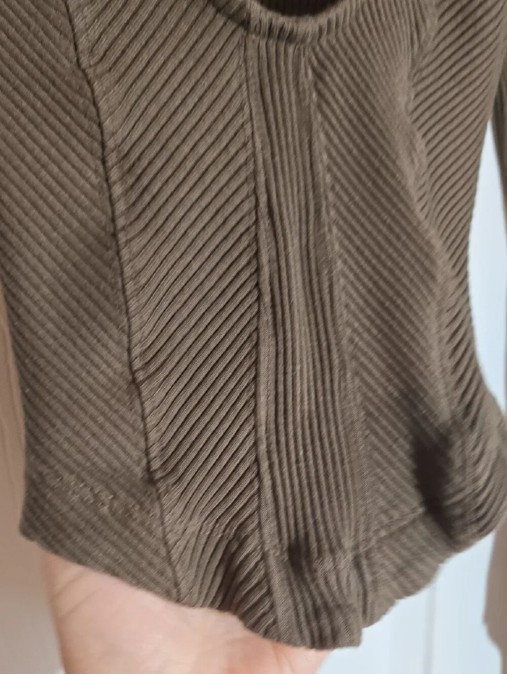 Free People fitted ribbed